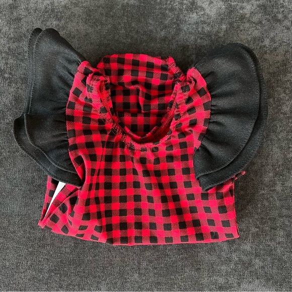 NWT This Tribe of Three Checkered Leotard Size 12-24 Months - Picture 4 of 4